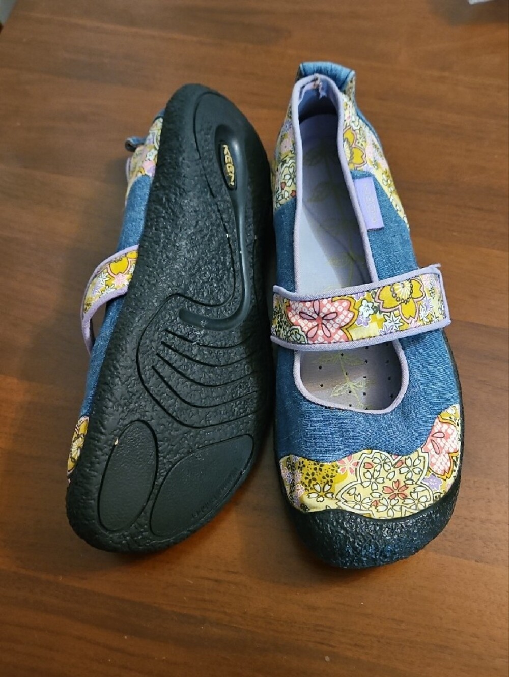 Size 10 Keen Harvest Mary Jane "The Good Jeans Project" Limited Edition - Picture 2 of 4